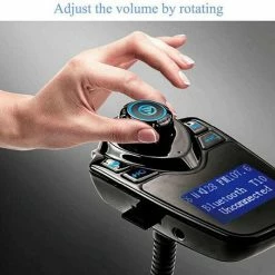 Gloednieuw ???? Opline Bluetooth FM Transmitter Voor In De Auto – Handsfree Bellen Carkit Met AUX / SD Kaart / USB - Ingangen - Bluetooth Handsfree Carkits / Adapter / Auto Bluetooth / LCD Display - FM Transmitter ???? -Brodit store 550x535 2