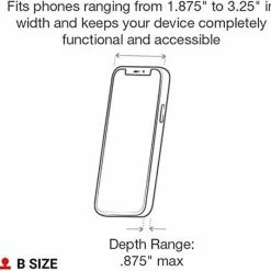 Gloednieuw ⭐ RAM Mounts Universele X-Grip Klem Voor Smartphones Met 1-inch Bal (RAM-HOL-UN7BU) ???? -Brodit store 550x535 3