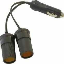 Flash-uitverkoop ???? Carpoint Auto Sigarettenaansteker Twincontactdoos Verdeelstekker ????