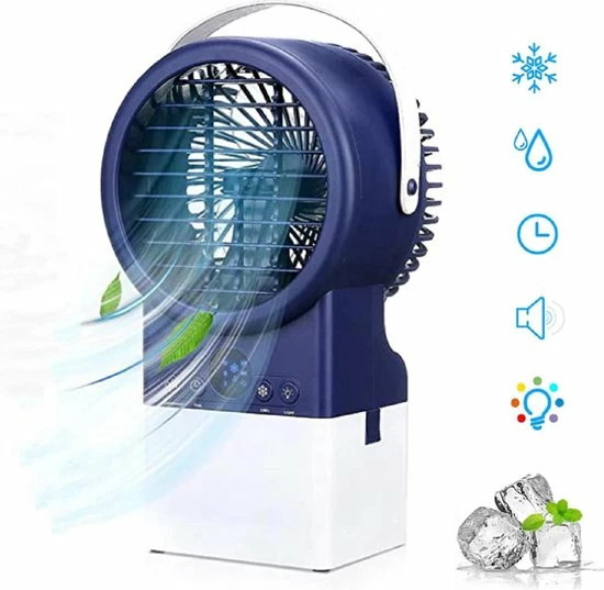 Uitgang ✔️ Draagbare Airconditioning Luchtreiniger Bevochtiger Ventilator 4-in-1 3-snelheden ???? 2 Uitgang ✔️ Draagbare Airconditioning Luchtreiniger Bevochtiger Ventilator 4-in-1 3-snelheden ???? - Afbeelding 2