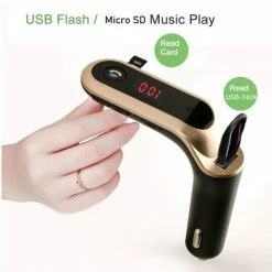 Aanbiedingen ???? DrPhone FM7 - Bluetooth FM Transmitter ? USB Poort - Carkit Autolader ? Microfoon ? Handsfree Bellen ? Sigarettenplug - Zwart ✨ -Brodit store 550x547 4