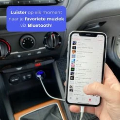 Flash-uitverkoop ???? Wegman Bluetooth FM Transmitter - Autolader - Carkit - Autoradio - Bluetooth Transmitter ???? -Brodit store 550x550 10