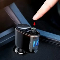 Top 10 ???? Baseus FM Transmitter Auto Bluetooth Carkit - Handsfree Bellen / Muziek Afspelen Via Bluetooth /AUX /TF/SD Kaart / USB Oplader CCALL-RH01 FM Transmitter ???? -Brodit store 550x550 134
