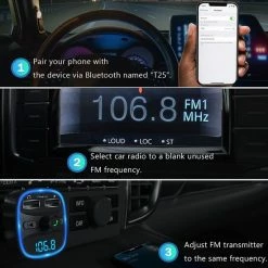 Korting ???? Igoods Bluetooth FM Transmitter ❤️ 20 Korting ???? Igoods Bluetooth FM Transmitter ❤️ -Brodit store 550x550 149