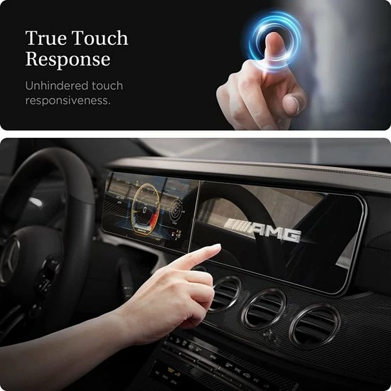 Flash-uitverkoop ???? Spigen - EZ FIT Glass Met Montage Frame Voor Mercedes E-Class 2020/2021 - AGL03150 ???? 3 Flash-uitverkoop ???? Spigen - EZ FIT Glass Met Montage Frame Voor Mercedes E-Class 2020/2021 - AGL03150 ???? - Afbeelding 3