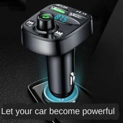 Uitgang ???? V9 Bluetooth FM Transmitter Auto - Handsfree Bellen - Draadloos Muziek Streamen ????
