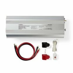 Begroting ✔️ Nedis Inverter Gemodificeerde Sinusgolf | Ingangsvoltage: 24 VDC | Apparaat Stroomoutput: 2 | 230 V ~ 50 Hz | 4000 W | Piekvermogen: 8000 W | Type Stopcontact: F (CEE 7/3) | Screw Terminal ???? -Brodit store 550x550 352