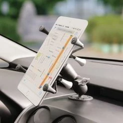 Top 10 ???? RAM Mounts RAM-B-138-UN8 Houder Actieve Houder Mobiele Telefoon/Smartphone, Tablet/UMPC Zwart ✔️ -Brodit store 550x550 403