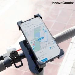 Gloednieuw ???? Innovagoods Automatische Smartphone Houder Motor - Waterbestendig - Schokbestendig - MOYCLE ✨ -Brodit store 550x550 473