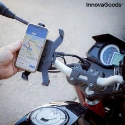 Gloednieuw ???? Innovagoods Automatische Smartphone Houder Motor - Waterbestendig - Schokbestendig - MOYCLE ✨ -Brodit store 550x550 475