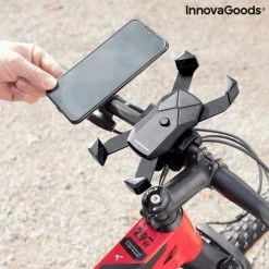 Gloednieuw ???? Innovagoods Automatische Smartphone Houder Motor - Waterbestendig - Schokbestendig - MOYCLE ✨ -Brodit store 550x550 479