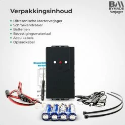 Kopen ???? BYMADE Verjager© Marterverjager Auto Outdoor - Steenmarter Verjager Buiten - Op Batterij ???? -Brodit store 550x550 5