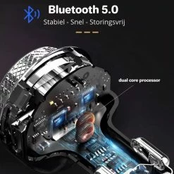 Beste Pirce ???? PiXXO? Design FM Transmitter - Bluetooth 5.0 - Autolader - USB 3.0 Snellader - Handsfree Bellen - Carkit - TF/USB Slot ???? -Brodit store 550x550 71