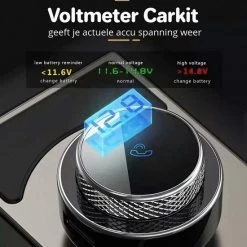 Beste Pirce ???? PiXXO? Design FM Transmitter - Bluetooth 5.0 - Autolader - USB 3.0 Snellader - Handsfree Bellen - Carkit - TF/USB Slot ???? -Brodit store 550x550 72