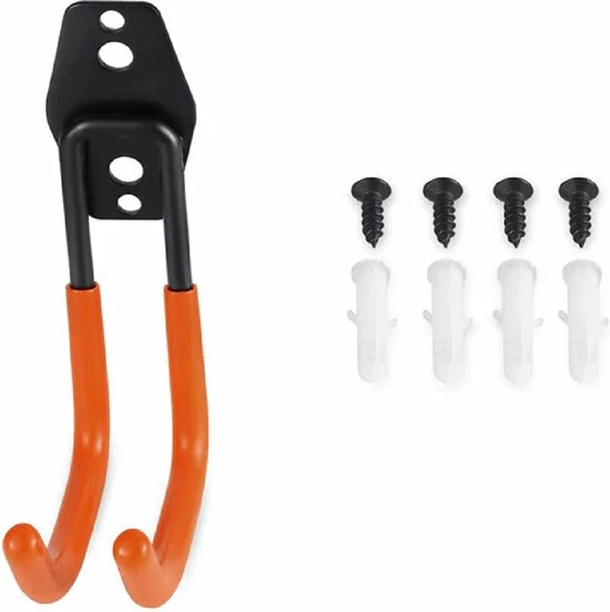 Korting ???? EV Opberghaak Voor Laadkabel Of Racefiets - Zwart / Oranje ???? 3 Korting ???? EV Opberghaak Voor Laadkabel Of Racefiets - Zwart / Oranje ???? - Afbeelding 3