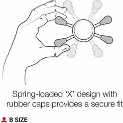 Gloednieuw ⭐ RAM Mounts Universele X-Grip Klem Voor Smartphones Met 1-inch Bal (RAM-HOL-UN7BU) ???? -Brodit store 550x552