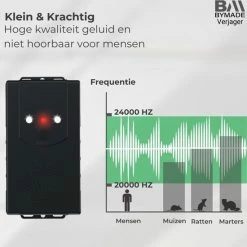 Kopen ???? BYMADE Verjager© Marterverjager Auto Outdoor - Steenmarter Verjager Buiten - Op Batterij ???? -Brodit store 550x561