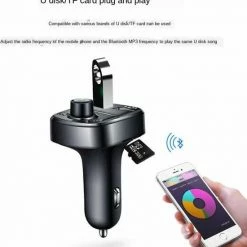 Uitgang ???? V9 Bluetooth FM Transmitter Auto - Handsfree Bellen - Draadloos Muziek Streamen ???? -Brodit store 550x571 4