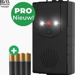 Kopen ???? BYMADE Verjager© Marterverjager Auto Outdoor - Steenmarter Verjager Buiten - Op Batterij ????