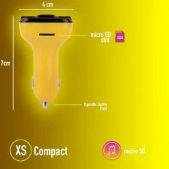 Aanbiedingen ???? NGS Spark BT Curry - Auto FM Transmitter - Bluetooth - USB Oplader ???? -Brodit store 550x582 2
