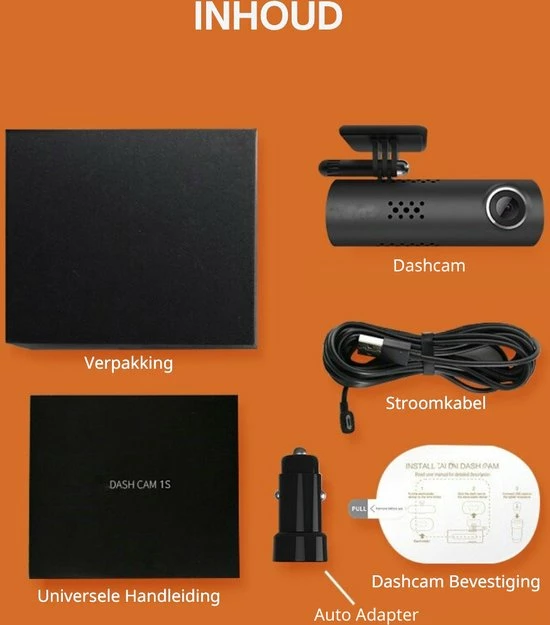 Hete verkoop ???? Thuys Dashcam - Dashcams Loop Recording - Dashcam Voor Auto Nachtzicht - Wifi - 1080P ???? 8 Hete verkoop ???? Thuys Dashcam - Dashcams Loop Recording - Dashcam Voor Auto Nachtzicht - Wifi - 1080P ???? - Afbeelding 8