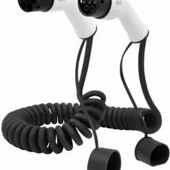 Goedkoopste ???? ERock Laadkabel Gekruld Spiraal Type 2 - 32A 1 Fase (7.4 KW) - 5 Meter ???? -Brodit store 550x646