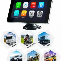 Groothandel ???? Ossora Navigatiesysteem 7.5 Inch - Apple Carplay (wireless) - Android Auto - Draadloos - Bluetooth - TomTom GO ???? -Brodit store 550x662 2