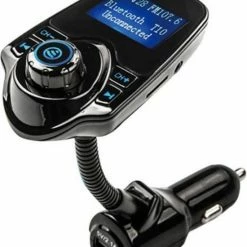 Gloednieuw ???? Opline Bluetooth FM Transmitter Voor In De Auto – Handsfree Bellen Carkit Met AUX / SD Kaart / USB - Ingangen - Bluetooth Handsfree Carkits / Adapter / Auto Bluetooth / LCD Display - FM Transmitter ???? -Brodit store 550x672