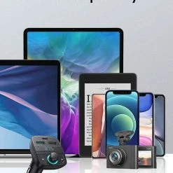 Top 10 ✨ UGREEN Bluetooth FM Transmitter Met USB-A / USB-C Autolader Zwart ???? -Brodit store 550x689