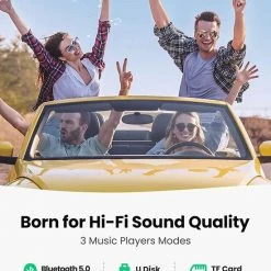 Top 10 ✨ UGREEN Bluetooth FM Transmitter Met USB-A / USB-C Autolader Zwart ???? -Brodit store 550x691 2