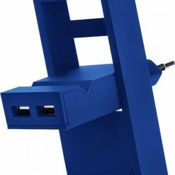 Beste Pirce ???? USBEPOWER Rock 2 Usb Poorten Met Telefoonhouder - Blauw ⌛