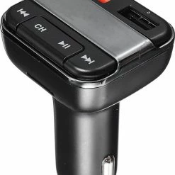 Beste deal ⌛ Merkloos ELEGIANT BTS-004 Bluetooth FM Transmitter - Autolader - Bluetooth Carkit - Bluetooth 5.0 En USB QC 3.0 -zwart ????