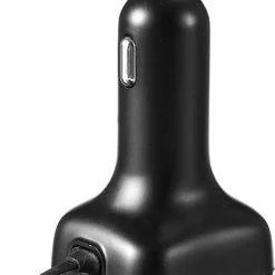 Beste deal ⌛ Merkloos ELEGIANT BTS-004 Bluetooth FM Transmitter - Autolader - Bluetooth Carkit - Bluetooth 5.0 En USB QC 3.0 -zwart ???? -Brodit store 550x716