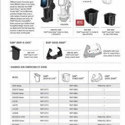 Top 10 ???? RAM Mounts RAP-450U Houder Barcodescanner Zwart Passieve Houder ???? -Brodit store 550x727