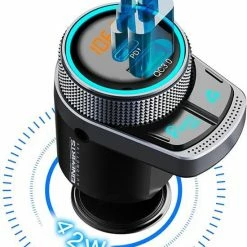 Aanbiedingen ???? Einpart Bluetooth FM-Zender - Carkit - Autolader USB A / USB C - Snellader - Handsfree Bellen ???? -Brodit store 550x738
